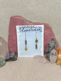 Mis-matched peridot ✦ Earrings