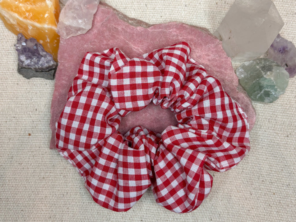 Gingham ✦ Scrunchie
