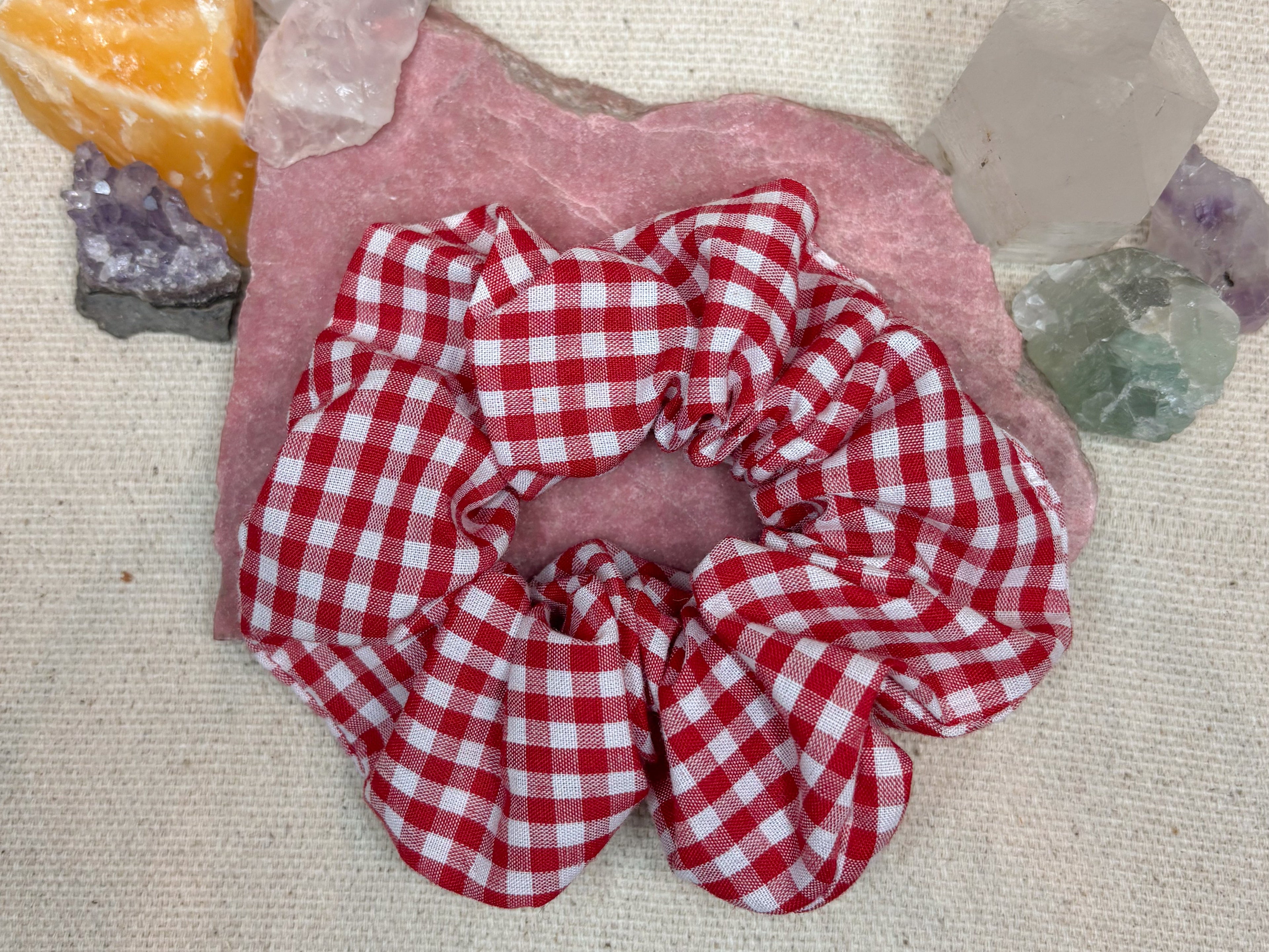 Gingham ✦ Scrunchie