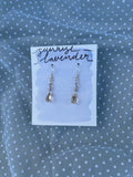 Tear drop crystal | Earrings