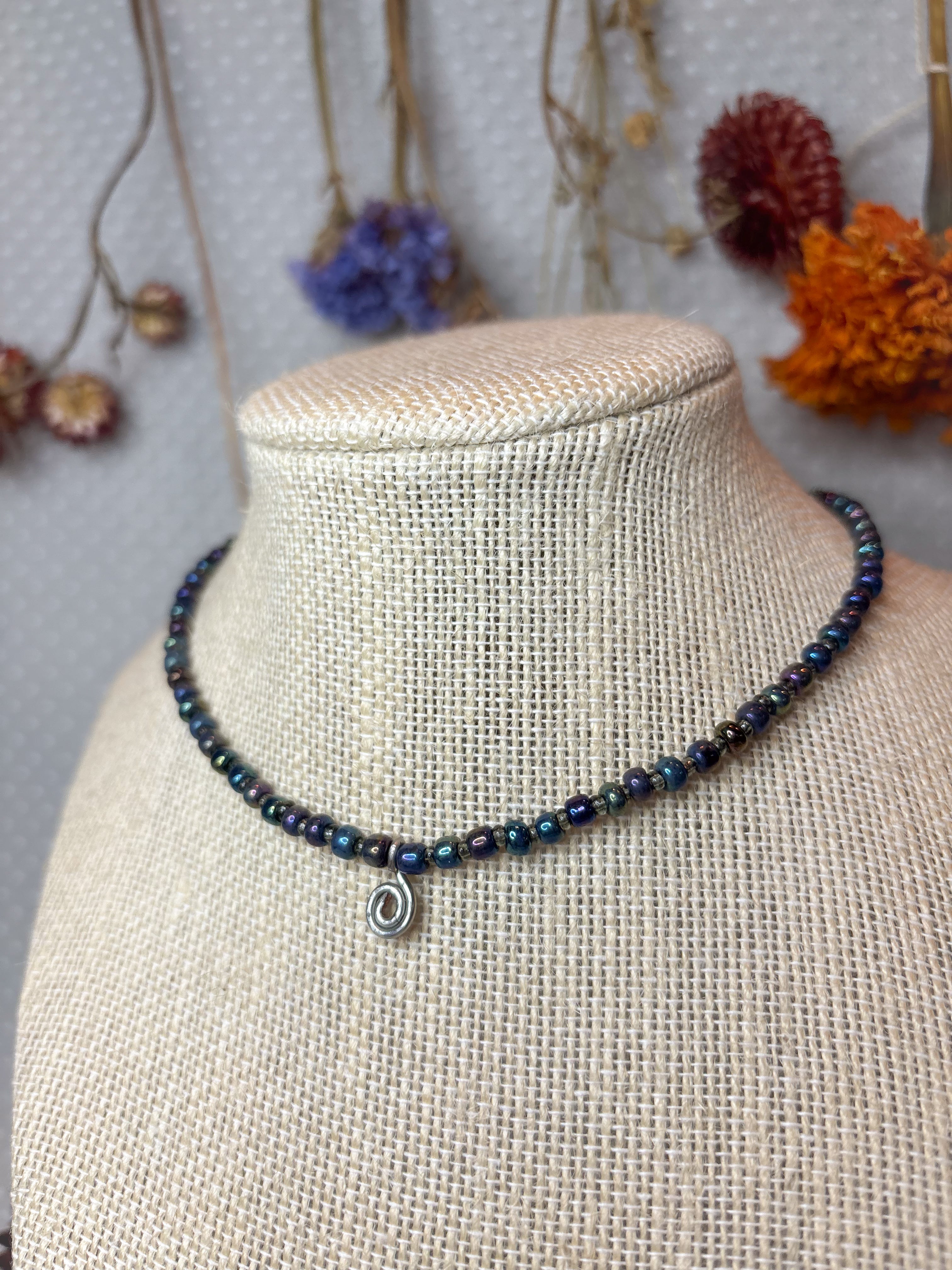 Oil spill choker ✦ Necklace