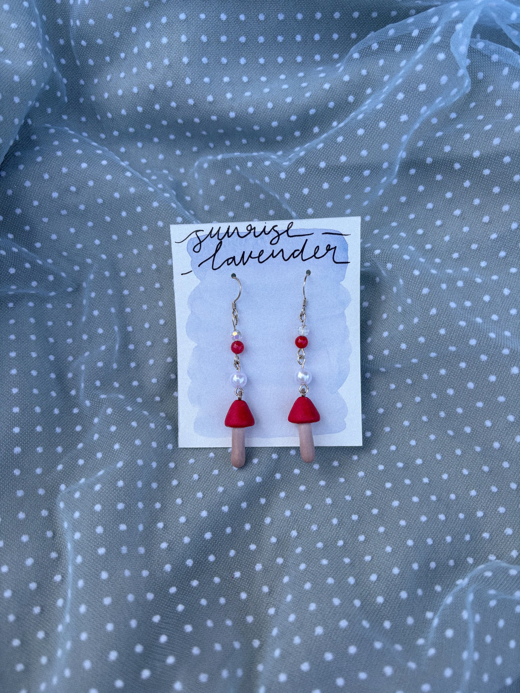 Clay mushrooms | Earrings