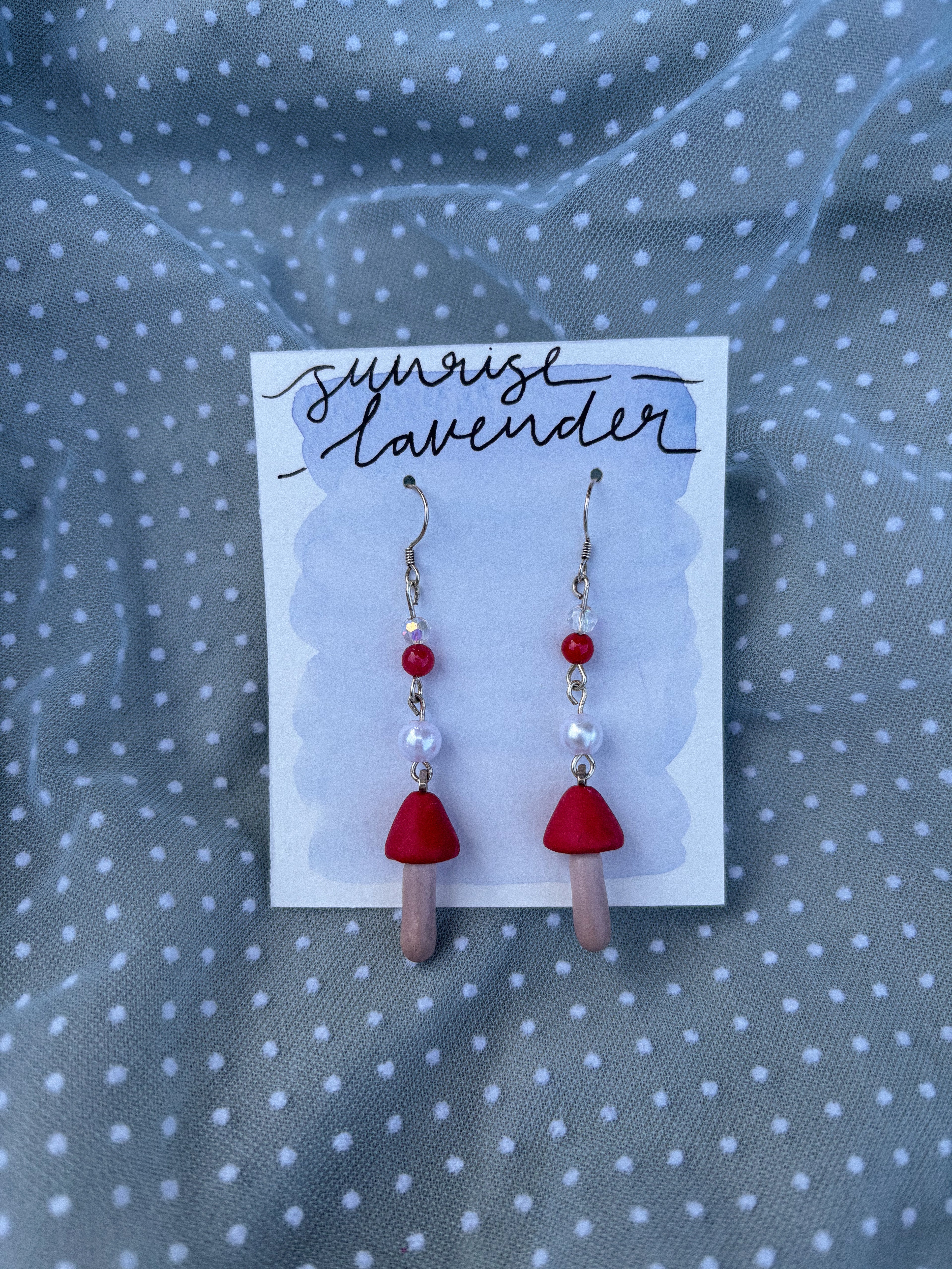 Clay mushrooms | Earrings