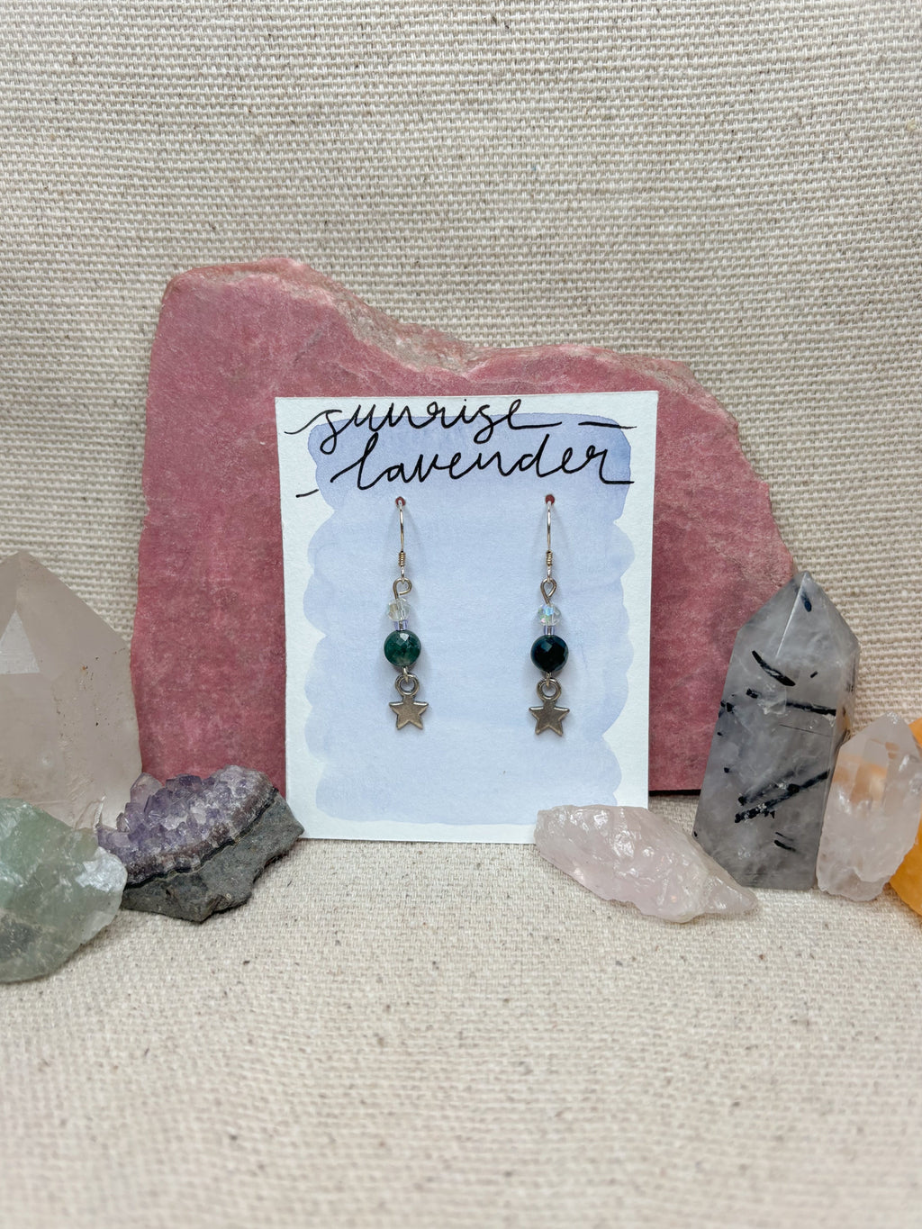 Crystal stars ✦ Earrings