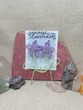 Beaded flowers ✦ Earrings