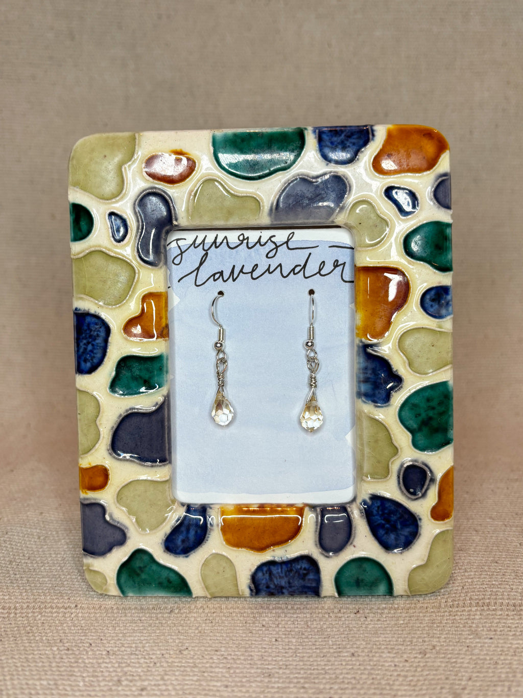 Tear drop crystal ✦ Earrings