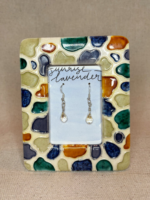Tear drop crystal ✦ Earrings