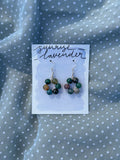 Beaded hoops | Earrings
